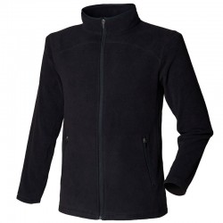 Plain Micro Fleece Jacket Men Skinnifit 200 GSM